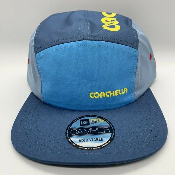 Coachella Music Festival Camper Adjustable 5 Panel New Era Hat Strapback Cap - Picture 1 of 5